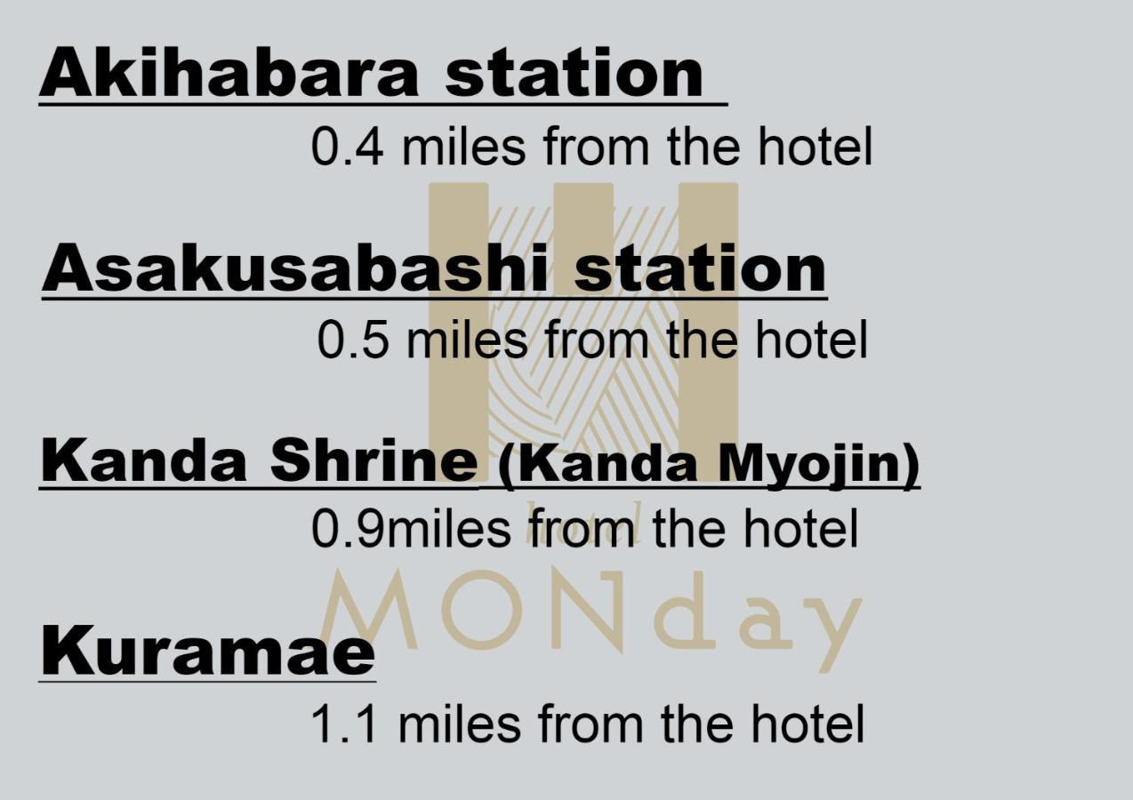 Monday Apart Premium Akihabara Tokyo Ngoại thất bức ảnh
